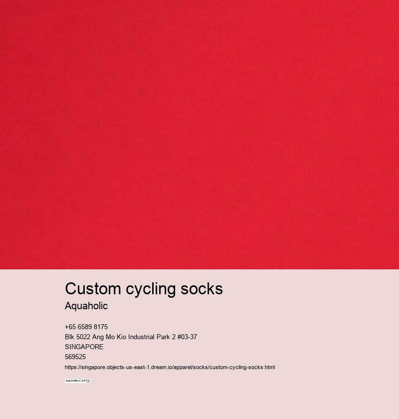 custom cycling socks