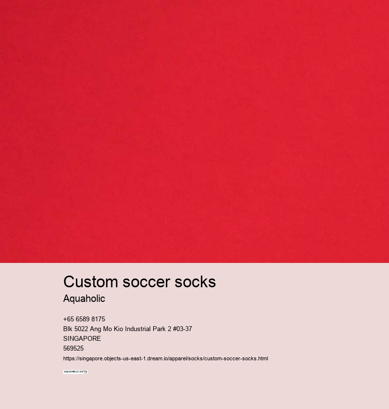 custom soccer socks