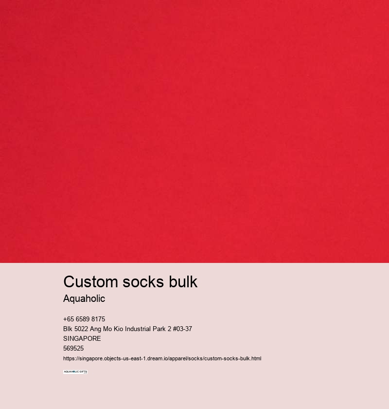 custom socks bulk