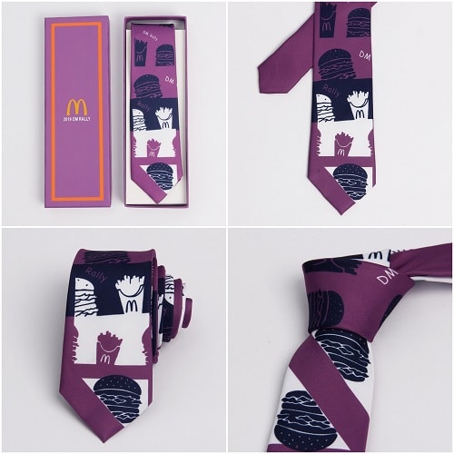 personalized fathers day tie