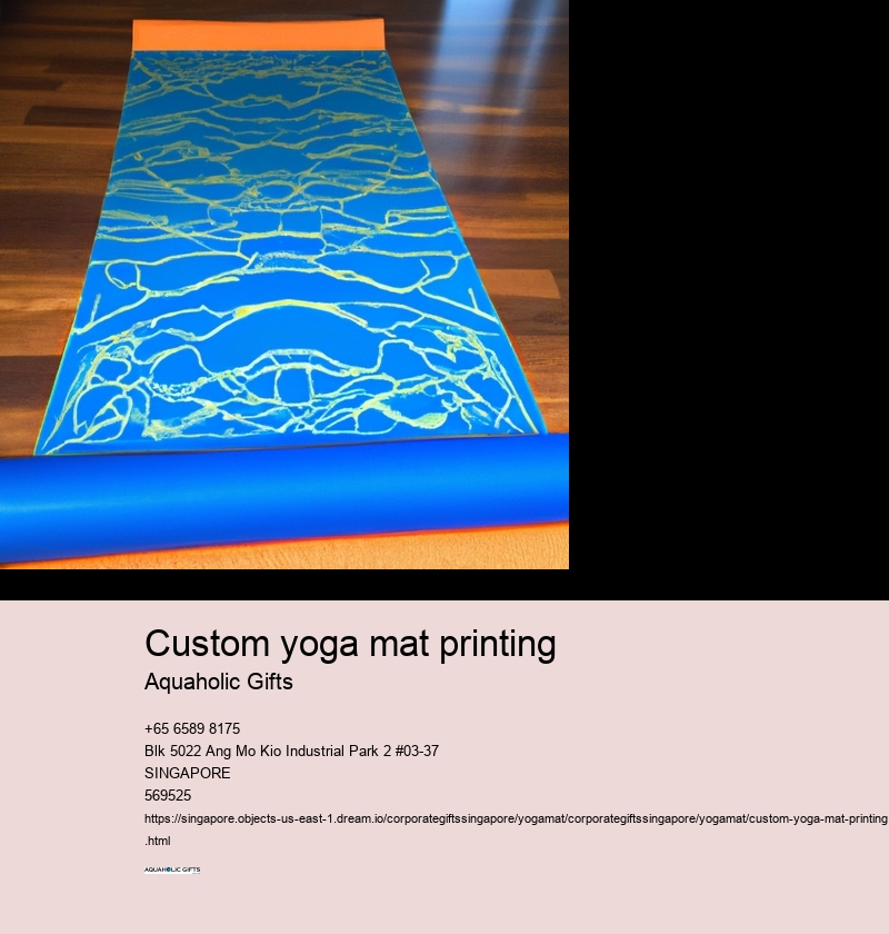 custom yoga mat printing