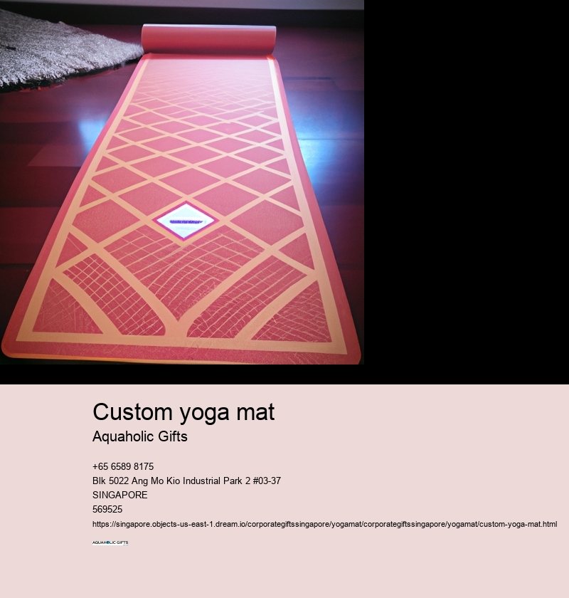 custom yoga mat