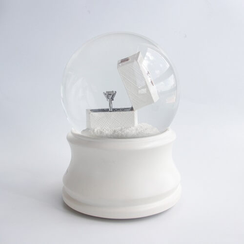 custom snow globe figurines