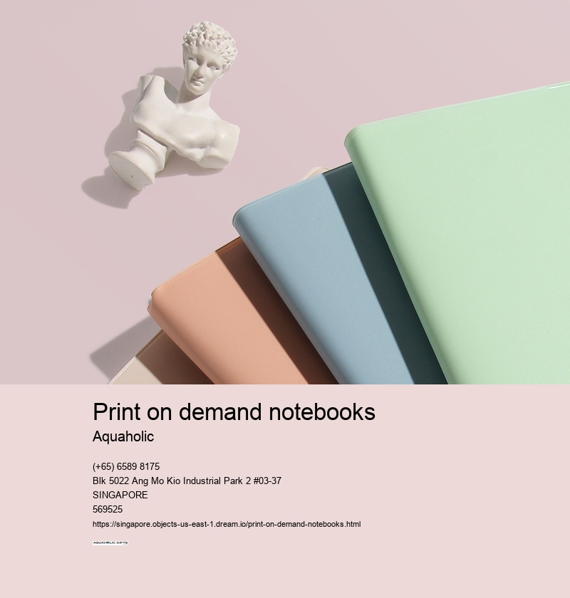 print on demand notebooks