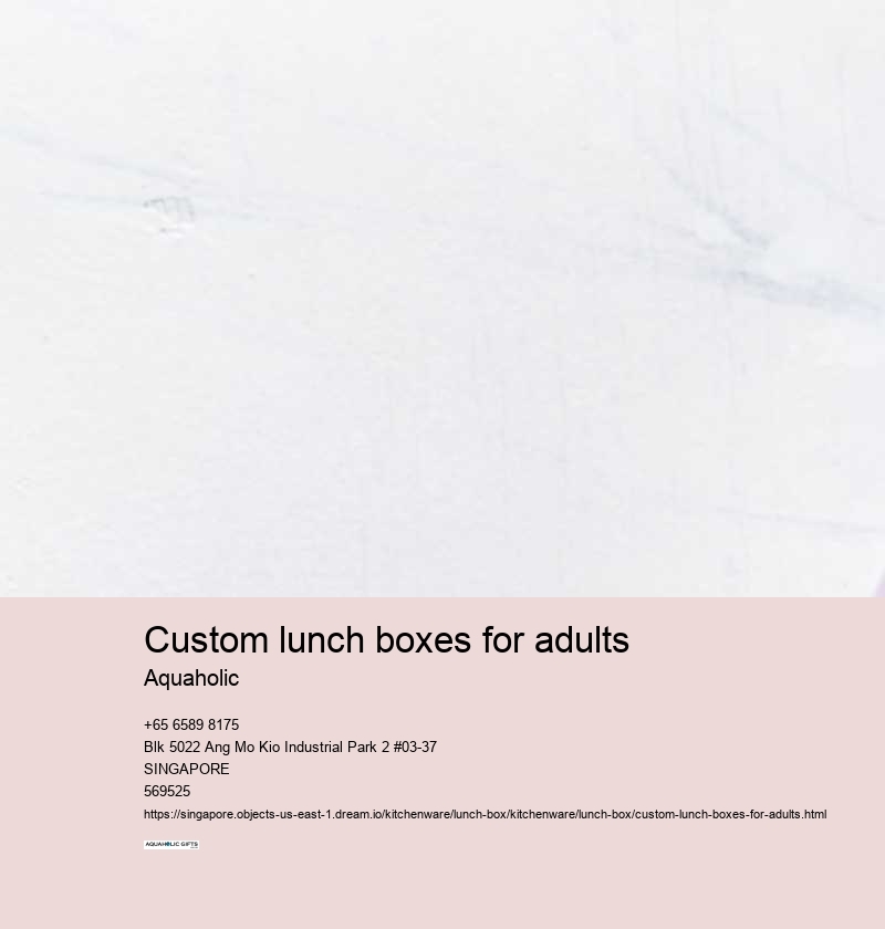 custom lunch boxes for adults