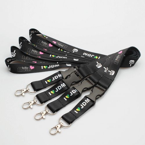 custom logo lanyards