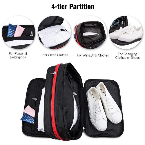 personalized golf shoe bag